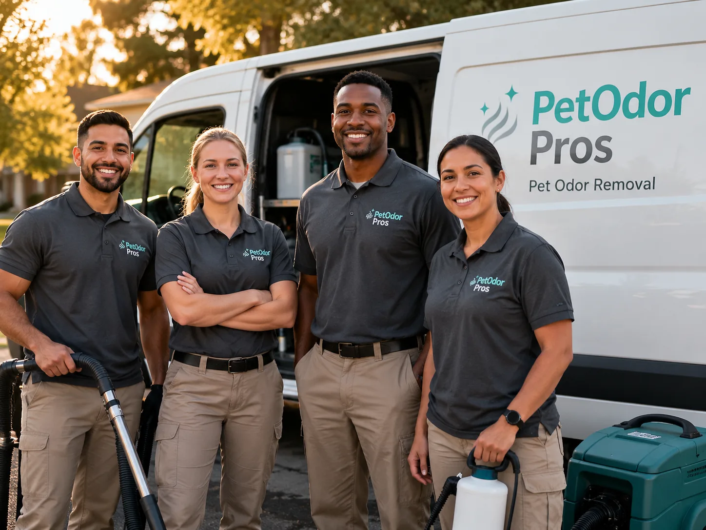 Pet Odor Removal team serving Rodney, MI